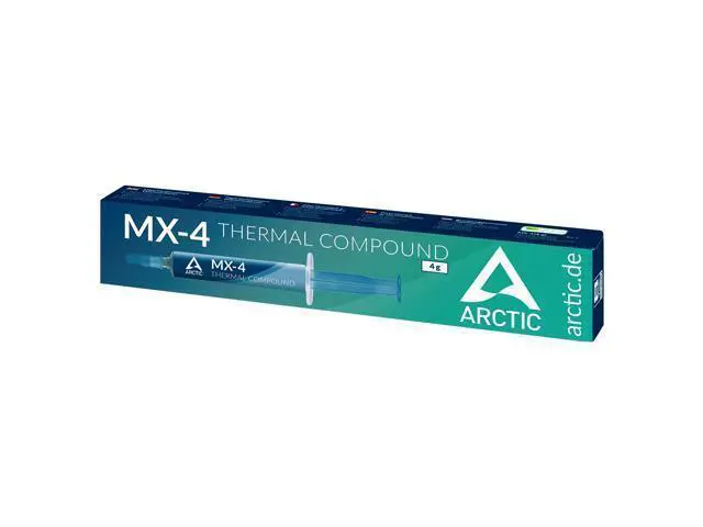 Alt view image 2 of 3 - ARCTIC MX-4 (4 g) - Premium Performance Thermal Paste for all processors (CPU, GPU - PC, PS4, XBOX), very high thermal conductivity, long durability, safe application, non-conductive, non-capacitive