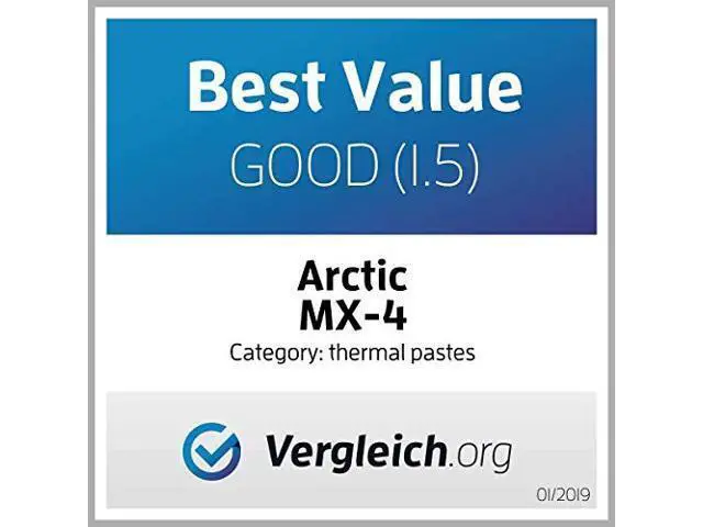Alt view image 5 of 7 - ARCTIC MX-4 2019 Edition - Thermal Compound Paste - Carbon Based High Performance - Heatsink Paste - Thermal Compound CPU for All Coolers, Thermal Interface Material - High Durability - 8 Grams