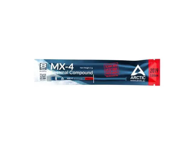 Alt view image 2 of 7 - ARCTIC MX-4 2019 Edition - Thermal Compound Paste - Carbon Based High Performance - Heatsink Paste - Thermal Compound CPU for All Coolers, Thermal Interface Material - High Durability - 2 Grams