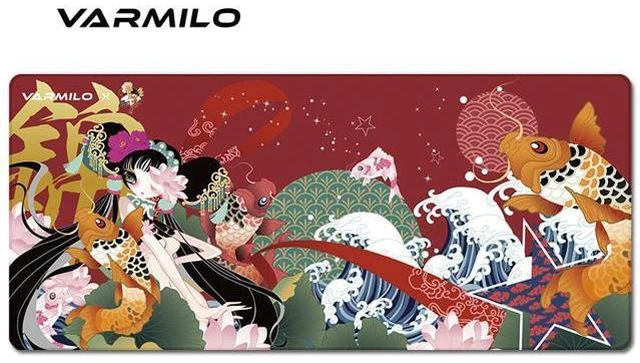 Main image of Varmilo Extra Large National Beauty Beijing Opera Desk Pad/Mat with Stitched Edges Mouse Pad