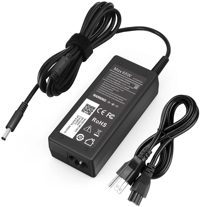 Main image of 65W Charger for Dell Laptop Charger,AC Adapter for Dell Inspiron 15 3000 5000 Series 15-3552 3558 3567 5551 5555 5558 Laptop Power Supply Cord
