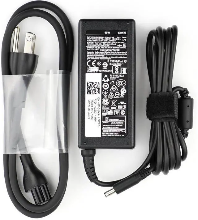 Main image of 65W 4.5mm tip AC Power Adapter Fit for Dell Inspiron 13 14 15 3000 5000 7000 Series 5558 5755 3147 5555 5559 Vostro 0G6j41 0MGJN Laptop Charger
