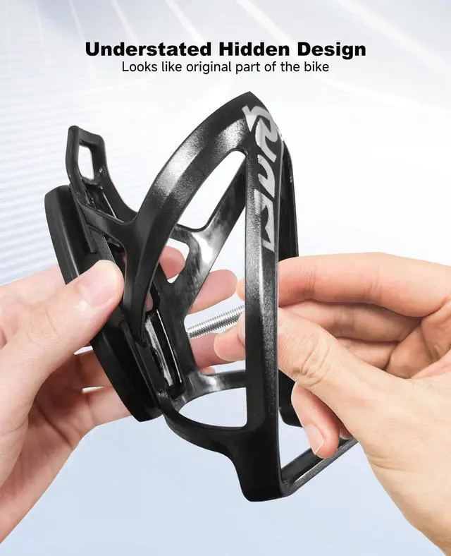 Alt view image 3 of 7 - Bike Tracker Works with Apple Find My | Hidden Tracker for Bicycle & Motorcycle | Anti-Theft Waterproof Tag with Bottle Holder Design | iOS Only, No Monthly Fee