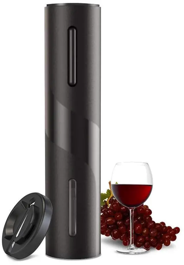 Main image of Electric Wine Opener, Battery Operated Wine Bottle Openers with Foil Cutter, One-click Button Corkscrew Remover for Home Kitchen Party Wedding
