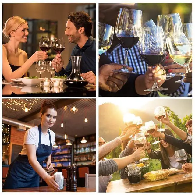 Alt view image 6 of 6 - Electric Wine Opener, Battery Operated Wine Bottle Openers with Foil Cutter, One-click Button Corkscrew Remover for Home Kitchen Party Wedding