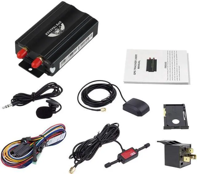 Alt view image 5 of 6 - Vehicle Car GPS Tracker TK103A, GSM Alarm SD Card Slot Anti-Theft Realtime Spy for GSM GPRS GPS System Tracking Device (103A)