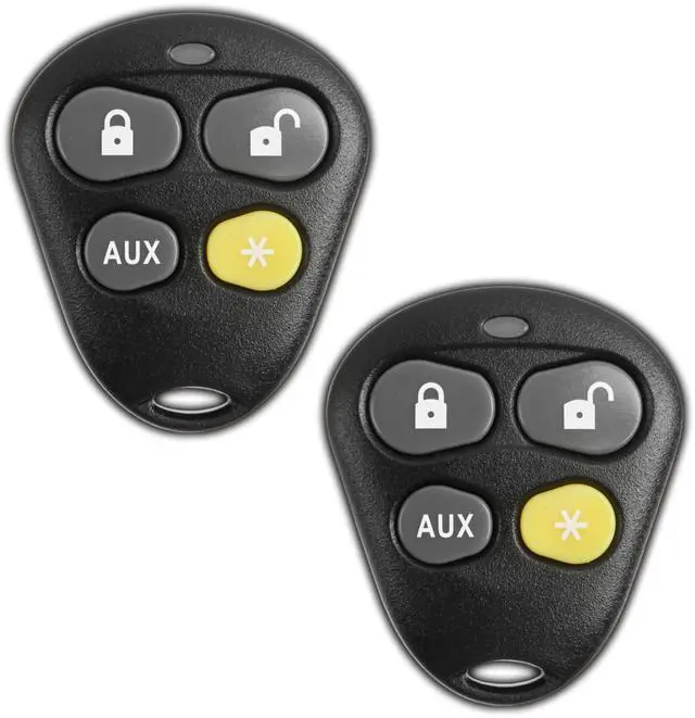 Main image of Keyless Entry Remote Starter Car Key Fob Alarm for Aftermarket Viper Automate EZSDEI474V 474V (Pack of 2)