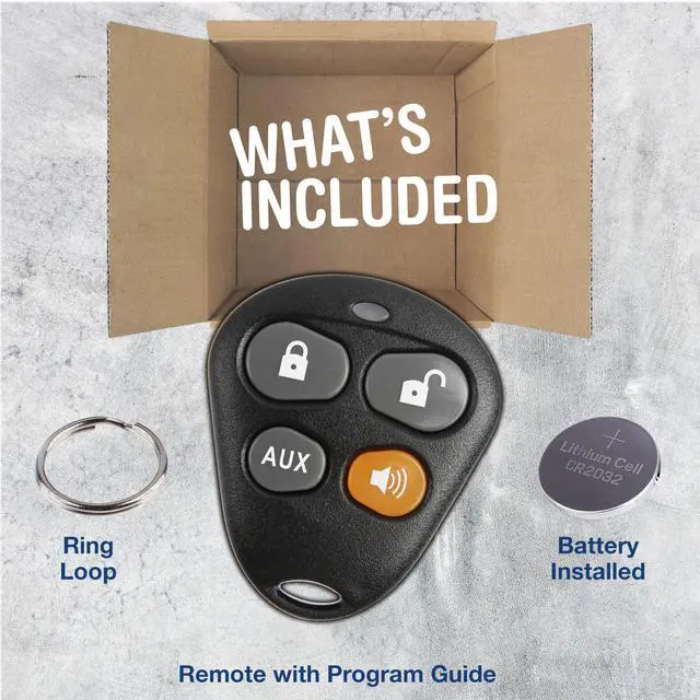 Alt view image 3 of 7 - Keyless Entry Remote Starter Car Key Fob Alarm for Aftermarket Viper Automate EZSDEI474V 474V