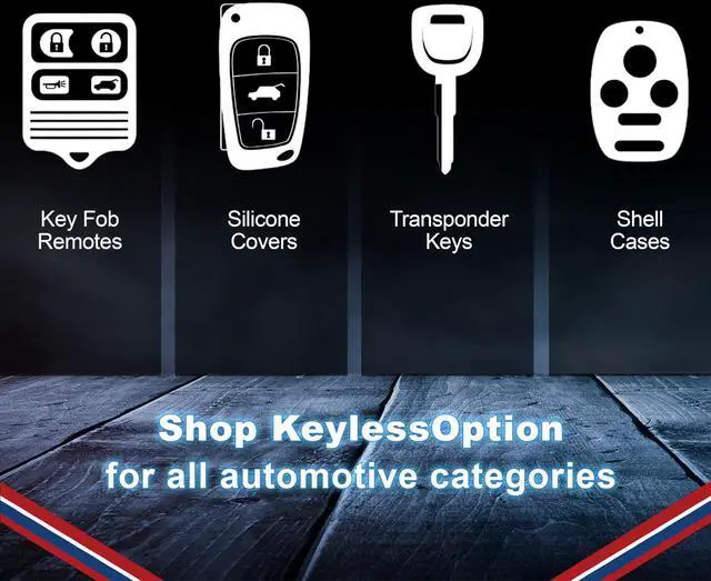 Alt view image 5 of 7 - Keyless Entry Remote Control Starter Car Key Fob Case Shell Outer Cover Button Pad for Viper EZSDEI7141 474V