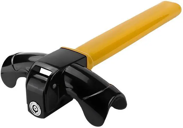 Main image of Car Steering Wheel Lock, Anti-Theft Security Rotary Steering Wheel Lock with 2 Keys, Universal Heavy Duty Steering Wheel Locking Device for Truck Van SUV, Car Accessories