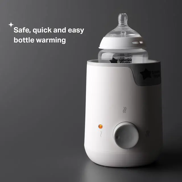 Alt view image 4 of 6 - Easiwarm Bottle Warmer, Warms Breast Milk and Formula Bottles to Body Temperature in Minutes, Automatic Timer, One-Dial Operation, White