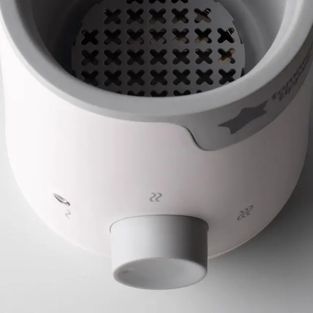 Alt view image 6 of 6 - Easiwarm Bottle Warmer, Warms Breast Milk and Formula Bottles to Body Temperature in Minutes, Automatic Timer, One-Dial Operation, White