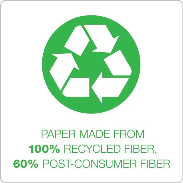 Main image of Recycled Hanging File Folders, Letter Size, Assorted Jewel-Tone Colors, Two-Tone for Foolproof Filing, 1/5-Cut Tabs, 25 Per Box (81667) (Pack of 10)