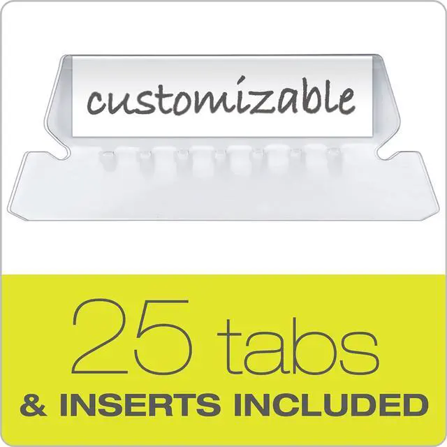 Alt view image 5 of 6 - Recycled Hanging File Folders, Letter Size, Assorted Jewel-Tone Colors, Two-Tone for Foolproof Filing, 1/5-Cut Tabs, 25 Per Box (81667) (Pack of 10)