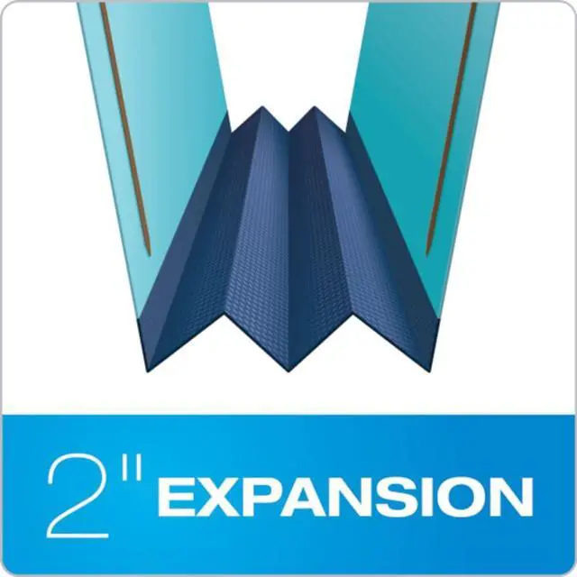 Alt view image 3 of 5 - Hanging Classification Folders, Legal Size, 6 Section, 2" Expansion, Blue, 1/3 Cut, 10/BX (59352EE)