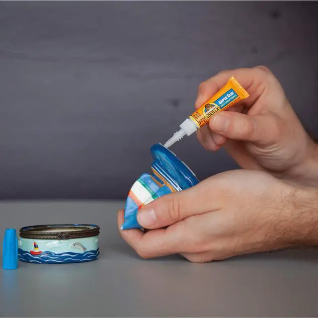 Alt view image 5 of 5 - Super Glue, Clear Glue, Four 3 Gram Tubes (Pack of 1) - All Purpose and Fast Setting for Projects and Repairs