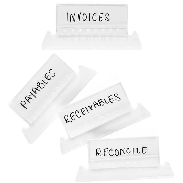 Alt view image 6 of 6 - Legal Size Hanging File Folders, 2" Expansion, 1/3 Cut Adjustable tabs, Legal Size, 5 Tab Locations, Designed for Legal and Law Office File Organization, Standard Green, 25 Pack