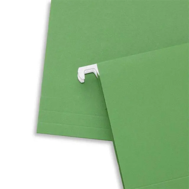 Alt view image 5 of 7 - 50 Legal Hanging File Folders, 50 Reinforced Hang Folders, Designed for Home and Office Color Coded File Organization, Legal Size, Assorted Colors, 50 Pack