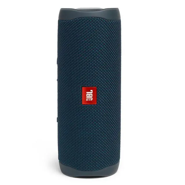 Alt view image 2 of 5 - Waterproof Portable Bluetooth Speaker, Blue, 3.6 x 3.6 x 8.5