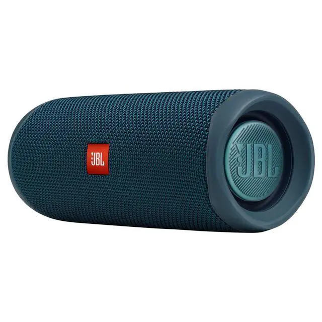 Alt view image 5 of 5 - Waterproof Portable Bluetooth Speaker, Blue, 3.6 x 3.6 x 8.5