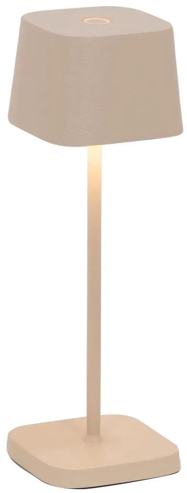 Main image of Ofelia Micro Lamp, Rechargeable Cordless Table Lamp with Touch Control, Suitable for Indoor and Outdoor, Dimmer, 2200-3000 K, Height 7.9 Inches, Sand Color