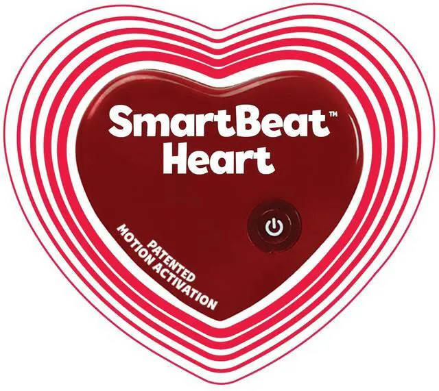 Main image of Replacement Motion-Activated SmartBeat Heart for Stuffed Animals and Anti-Anxiety Toys for Dogs