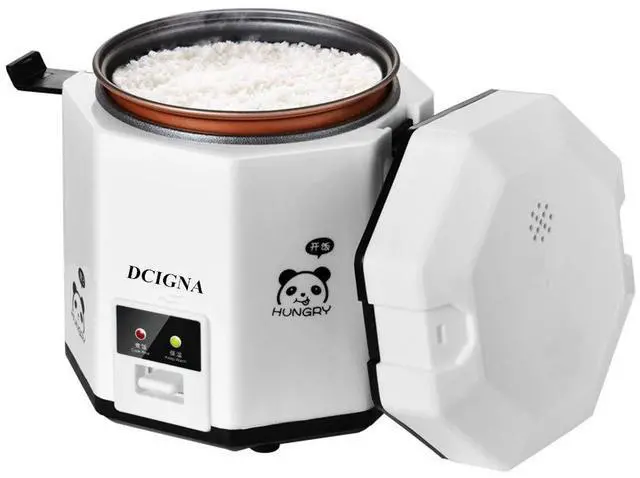 Main image of 1.2L Mini Rice Cooker, Electric Lunch Box, Travel, Small, Removable Non-stick Pot, Keep Warm Function, Suitable For 1-2 People - For Cooking Soup, Rice, Stews, Grains & Oatmeal