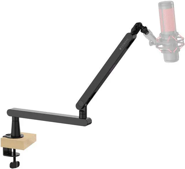 Main image of SA-30 LP Low Profile Microphone Boom Arm, 360° Rotatable Mic Stand, Low Profile Microphone arm for streaming with Cable Management, Professional Mic Arm, Mic Boom Arm Black