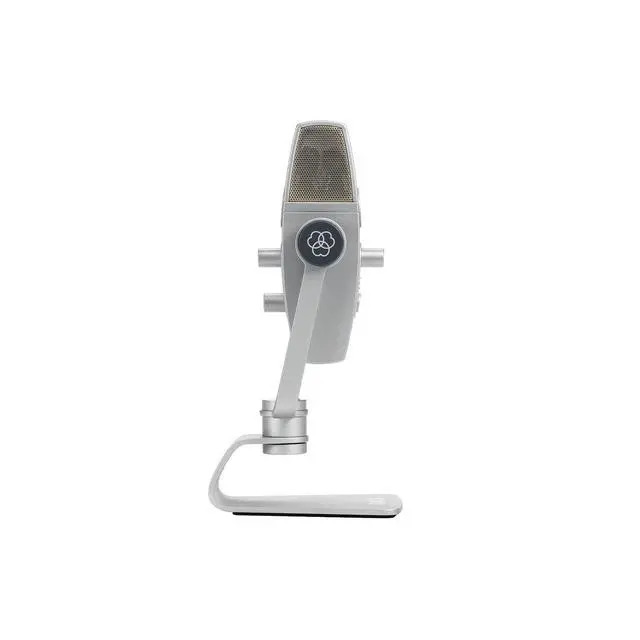 Alt view image 3 of 7 - Pro Audio Lyra Ultra-HD USB C Microphone for Recording, Streaming, Gaming, Podcasting, ASMR on PC and Mac, Condenser Mic for Laptop or Computer, Adjustable Stand, Plug and Play Blue and Silver