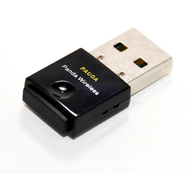 Main image of Panda Wireless PAU0A AC600 Dual Band (2.4GHz and 5GHz) Wireless AC USB Adapter - Win 7/8/10/11, Zorin, Mint, Ubuntu, MX Linux, Manjaro, Fedora, Rocky, Kali Linux and Raspbian