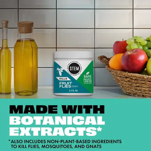 Alt view image 5 of 7 - Kills Fruit Fly Trap: Fruit Fly Catcher With Botanical Extracts; 5.4 fl oz (Pack Of 1)