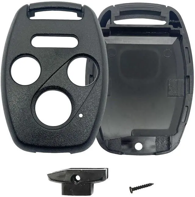 Alt view image 5 of 7 - 3+1 Buttons Replacement Key Fob Cover Case fit for Honda 2003-2012 Accord 2006-2013 Civic EX 2009-2015 Pilot 2005-2006 CR-V Ridgeline Odyssey Keyless Entry Key Fob Shell