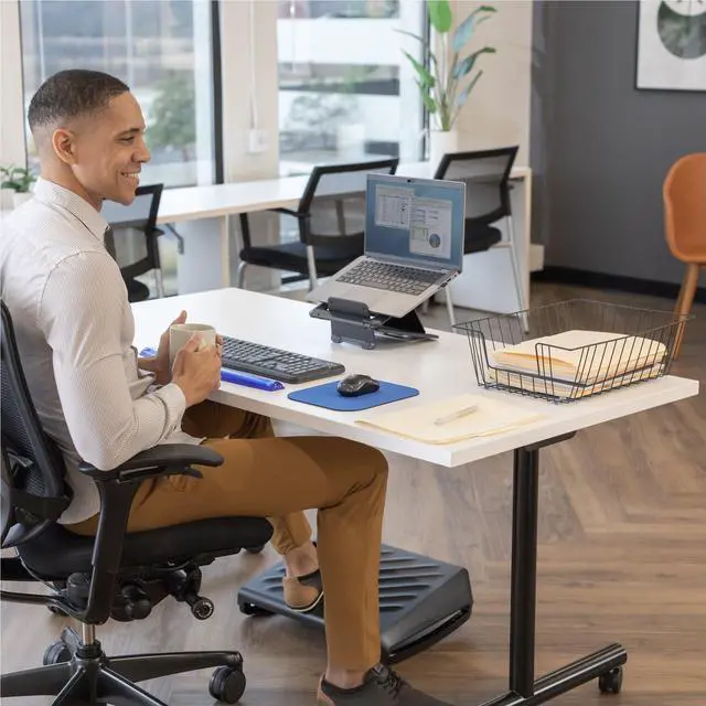 Alt view image 2 of 6 - 58021 Medium Mouse Pad (Blue)