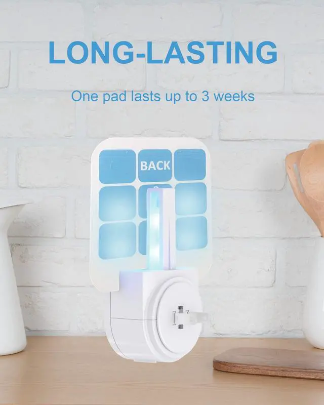 Alt view image 5 of 7 - 20 Pcs Refill Glue Cards Compatible with Safer Home SH502 Indoor Fly Trap and Dynatrap DT3005W Plug-in Bug Light for Flies, Fruit Flies, Moths, Gnats, and Other Flying Insects