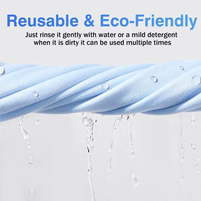 Alt view image 5 of 7 - 60-Pack Microfiber Cleaning Cloths for Glasses, 6x7 Inch Premium Lens Cleaning Cloth for Screens, Cameras, Eyeglasses, Cell Phone, LCD TV ScreensBlackGrey and Light Blue