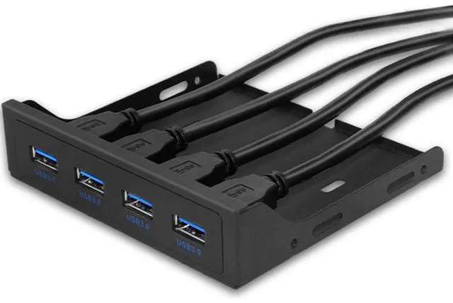 Main image of USB Front Panel Hub 3.5 Inch Floppy Bay USB 3.0 Front Panel 3.5 Inch Floppy Front Panel