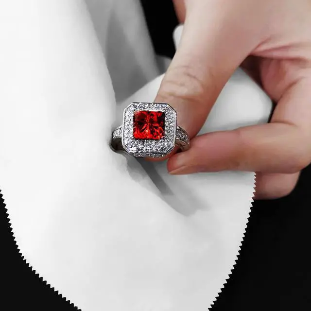 Alt view image 6 of 6 - Microfiber Glasses Cleaning Cloth - 12 Pack (6 Black + 6 Blue), 7x6 Inches, Individually Wrapped, Reusable, Lint-Free Bulk Wipes Cloths for Eyeglass, Phone Screen, Cameras Lens & Electronics