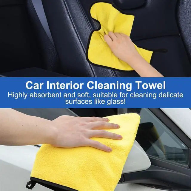 Alt view image 7 of 7 - Car Interior Duster Detailing Brush Set Cleaning Gel Kit, Soft Microfiber Towels Dash Vent Dusting Car Slime Putty Detailing Brushes Accessories Tools for Car Decoration Auto Truck SUV RV