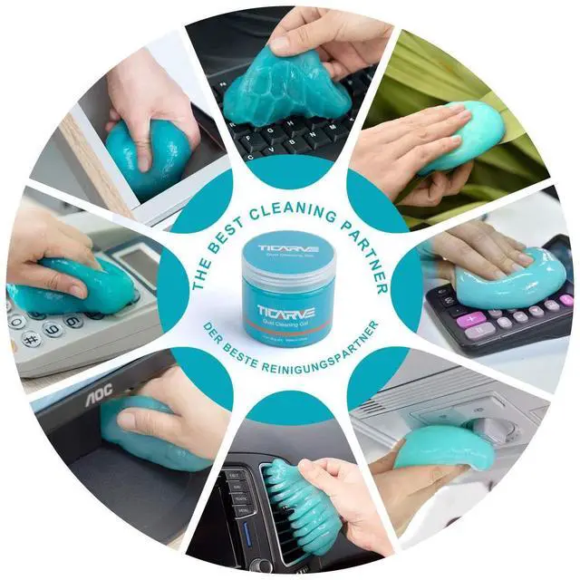 Alt view image 5 of 7 - Cleaning Gel for Car Detail Tools Car Cleaning Automotive Dust Air Vent Interior Detail Putty Universal Dust Cleaner for Auto Laptop Car Slime Cleaner