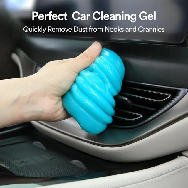 Alt view image 2 of 7 - Car Cleaning Gel Car Clean Putty, Universal Car Interior Cleaner Slime, Perfect Cleaning Kit Supplies, Auto Detailing Tools Car Accessories, Dust Remover Gifts for Men Women