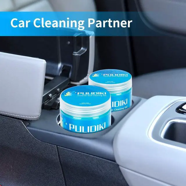 Alt view image 7 of 7 - Car Cleaning Gel Car Clean Putty, Universal Car Interior Cleaner Slime, Perfect Cleaning Kit Supplies, Auto Detailing Tools Car Accessories, Dust Remover Gifts for Men Women