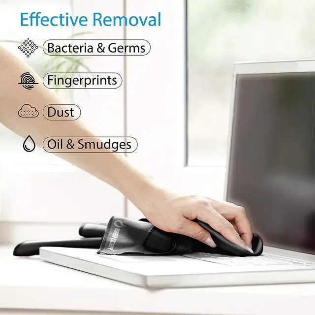 Alt view image 5 of 6 - Microfiber Cleaning Cloths for Electronics Micro Fiber Camera Lens Cleaning Cloth, Glasses, Screens, Eyeglasses, iPad, iPhone, Cell Phone, LCD TV Screens and More, MF01S-3P-A