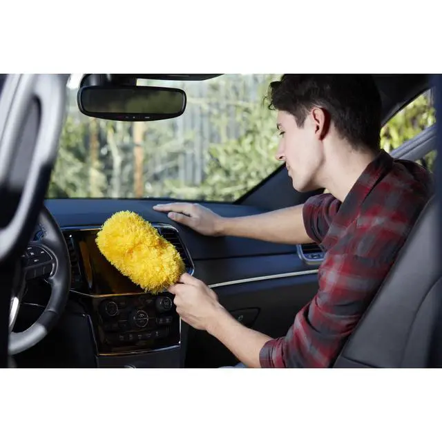 Alt view image 2 of 5 - Car Interior Duster, Scratch-Free Microfiber Car Duster with Handle, , 1 Pack
