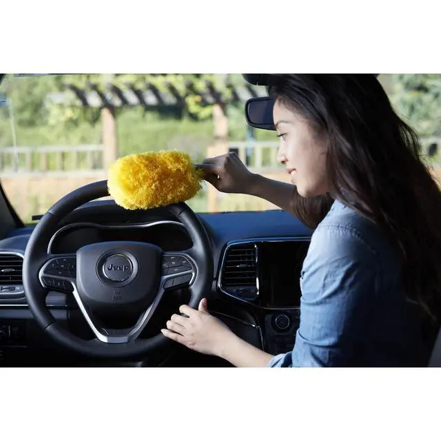 Alt view image 5 of 5 - Car Interior Duster, Scratch-Free Microfiber Car Duster with Handle, , 1 Pack