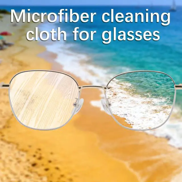 Alt view image 7 of 7 - 80 Pack Microfiber Cleaning Cloth for Glasses, Multi-Color Eye Glasses Cleaning Cloth Bulk 6"x7" Microfiber Cleaner Lens Cloths for Eyeglasses, Camera Lenses, TV Screens, Cell Phones and Laptops