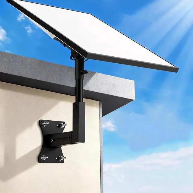 Main image of Adjustable Wall Mount Compatible with Starlink Gen 3, Telescoping Support Arm, Rustproof & Weatherproof, Easy Installation for Wood & Concrete Walls