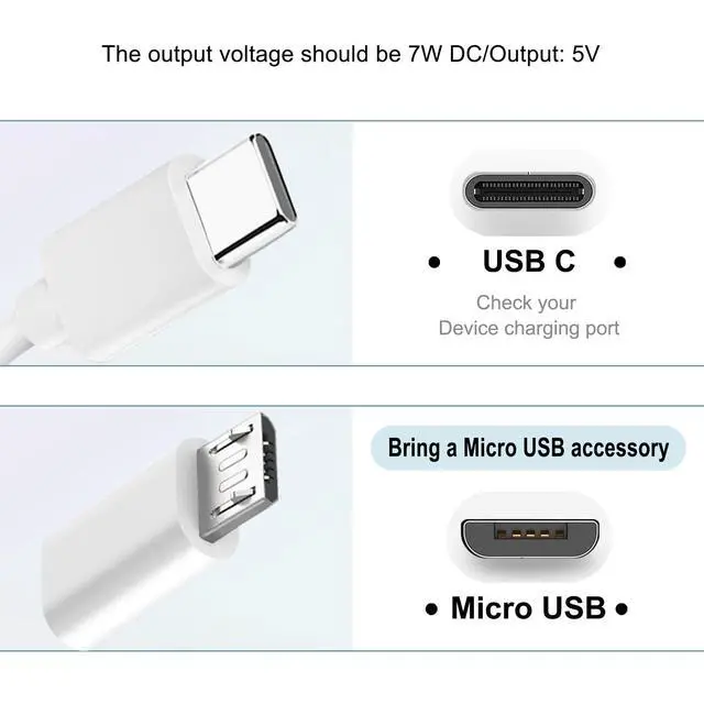 Alt view image 5 of 6 - 4 Pack 8W Camera Solar Panel Charger Cable Compatible with Eufycam SoloCam 3/3C s300/2,2 Pro, 2C, 2C Pro,c210,s330,s340,e340, E,Eufy E20, E40/L20/L40/S40/4G Security Camera Micro USB & USB Type C