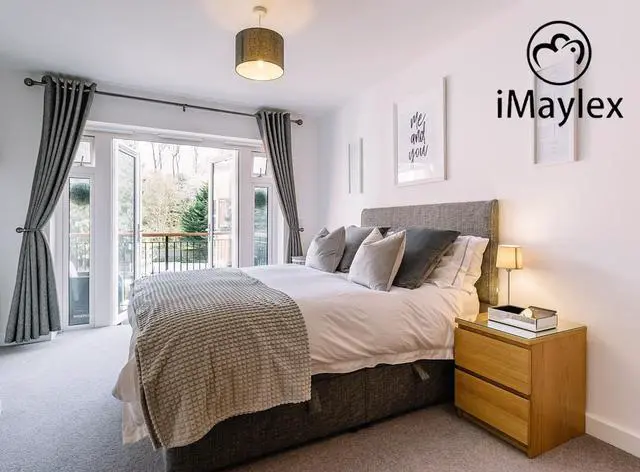 Alt view image 5 of 7 - Soft 100% Egyption Cotton Zipper Pillow Case, Cozy and Lightweight Pillowcase, Set of 2, Grey, Standard, 20" x 26"