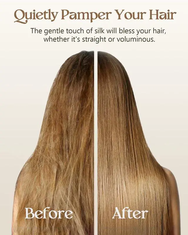 Alt view image 4 of 7 - Silk Pillowcase 2 Pack - Cute Pillow Cases 20" x 26" Standard Size Set of 2 for Hair and Skin Smooth Soft Breathable with Hidden Zipper Cooling Pillow Covers for Sleeping, Mushroom Bushes