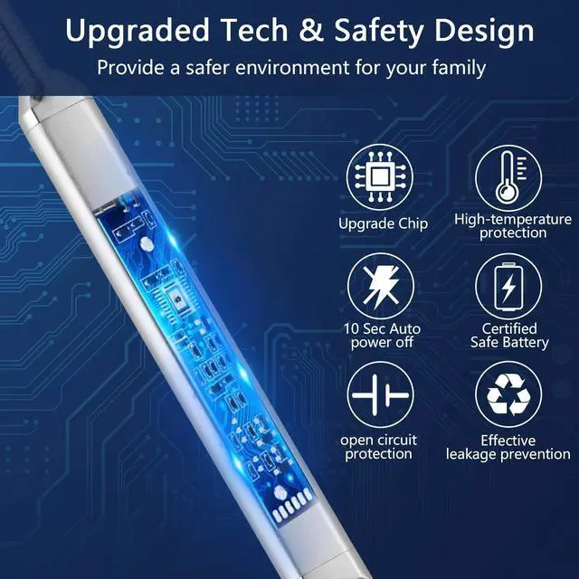 Alt view image 3 of 7 - Electric Candle Lighter, Valentine's Day Gifts for Women Mom Men Wife, USB Arc Rechargeable Windproof Long Lighter for Candle BBQ Birthday Housewarming Gift Idals